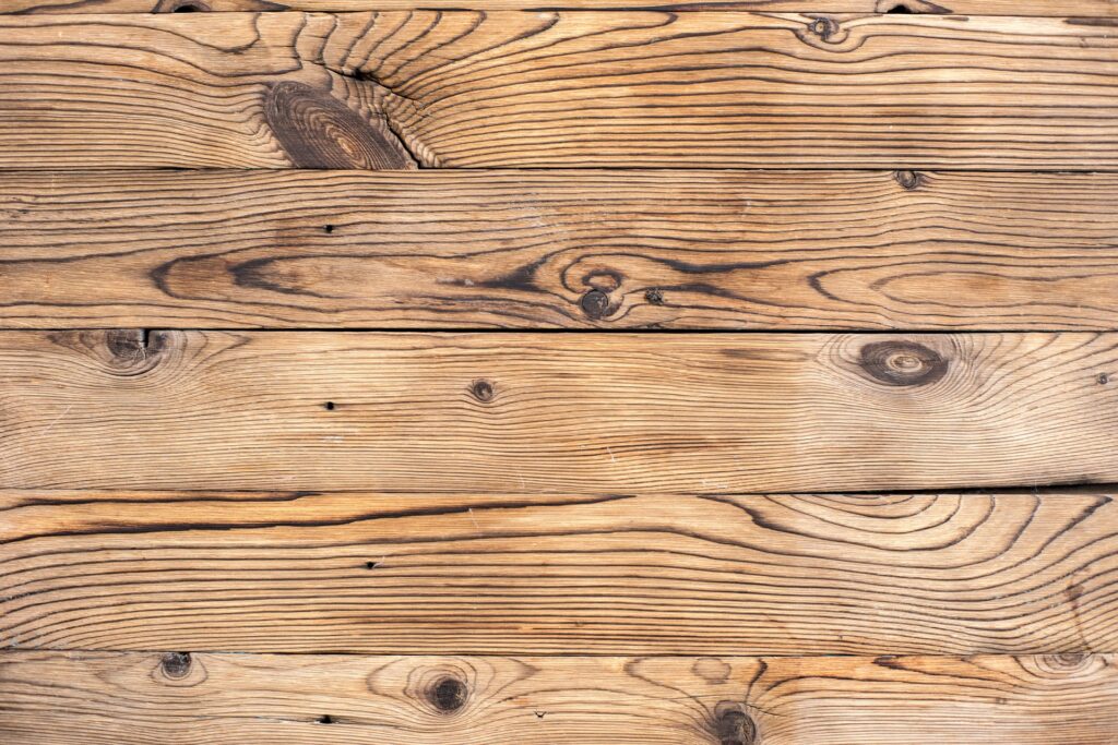 eiken houten palen